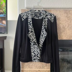 Thor Monochrome Patterned Blazer